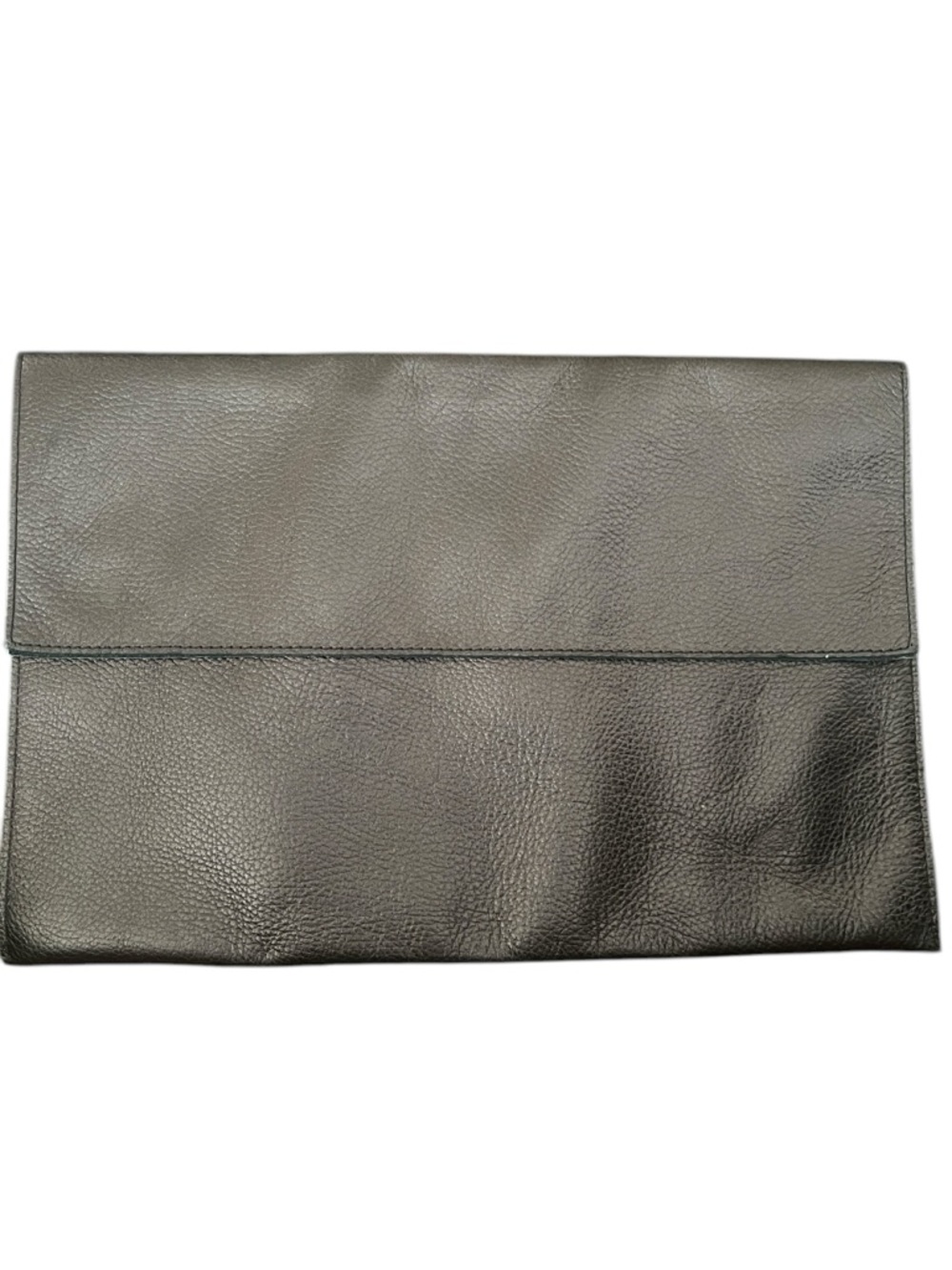 L’ Atelier des Tuileries Paris Metallic Leather Clutch
